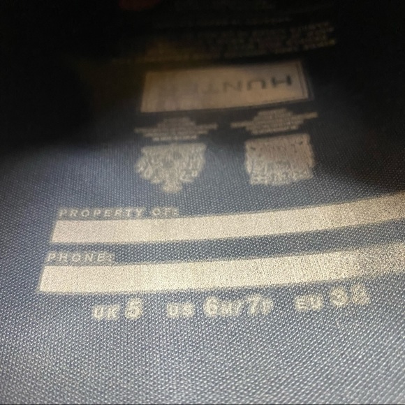 Hunter ORG Gray Tall Gloss Waterproof Rain Boots - Picture 6 of 13